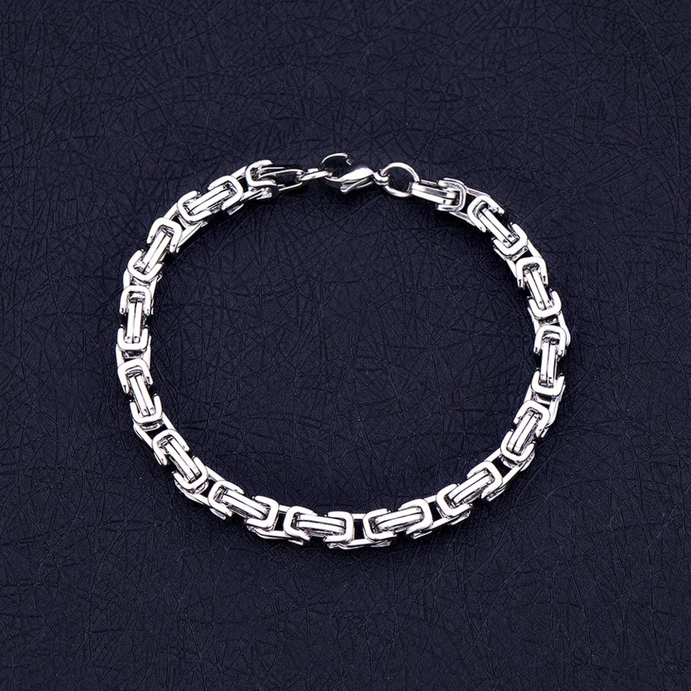 Stainless Steel Hip Hop Jewelry Set - Picture 4 of 6